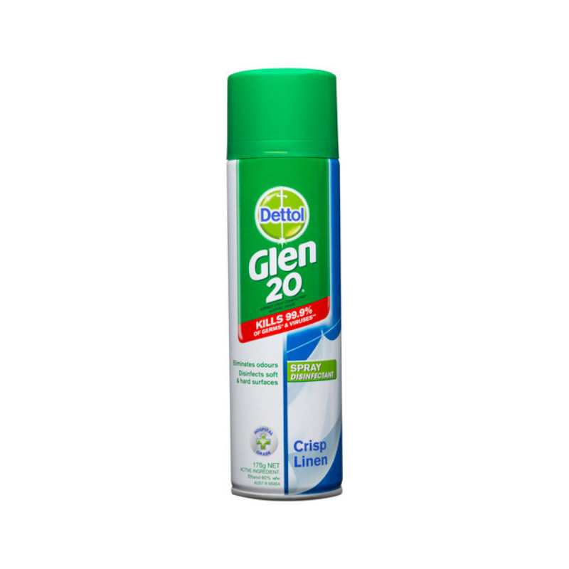 Dettol Glen 20 Disinfectant Spray Crisp Linen 175g
