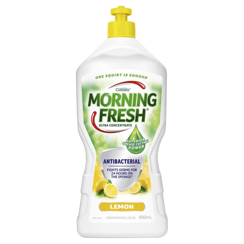Morning Fresh Dishwash Liquid Antibacterial Lemon 650ml