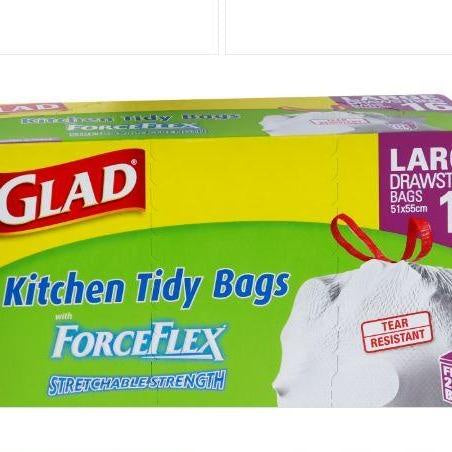 Glad Kitchen Tidy Bags Large 16pk