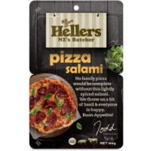 Hellers Sliced Pizza Salami 100g