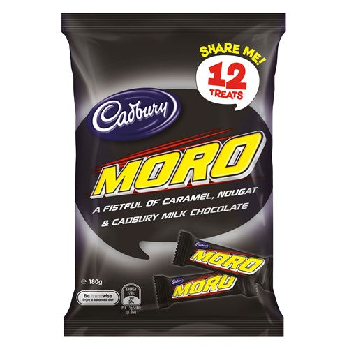 Cadbury Moro Share Pack Chocolate 12pk  180g
