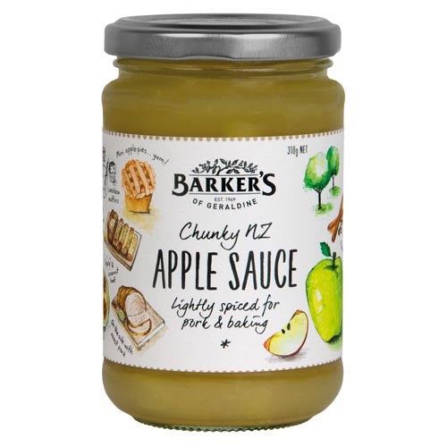 Barkers NZ Apple Sauce 310g
