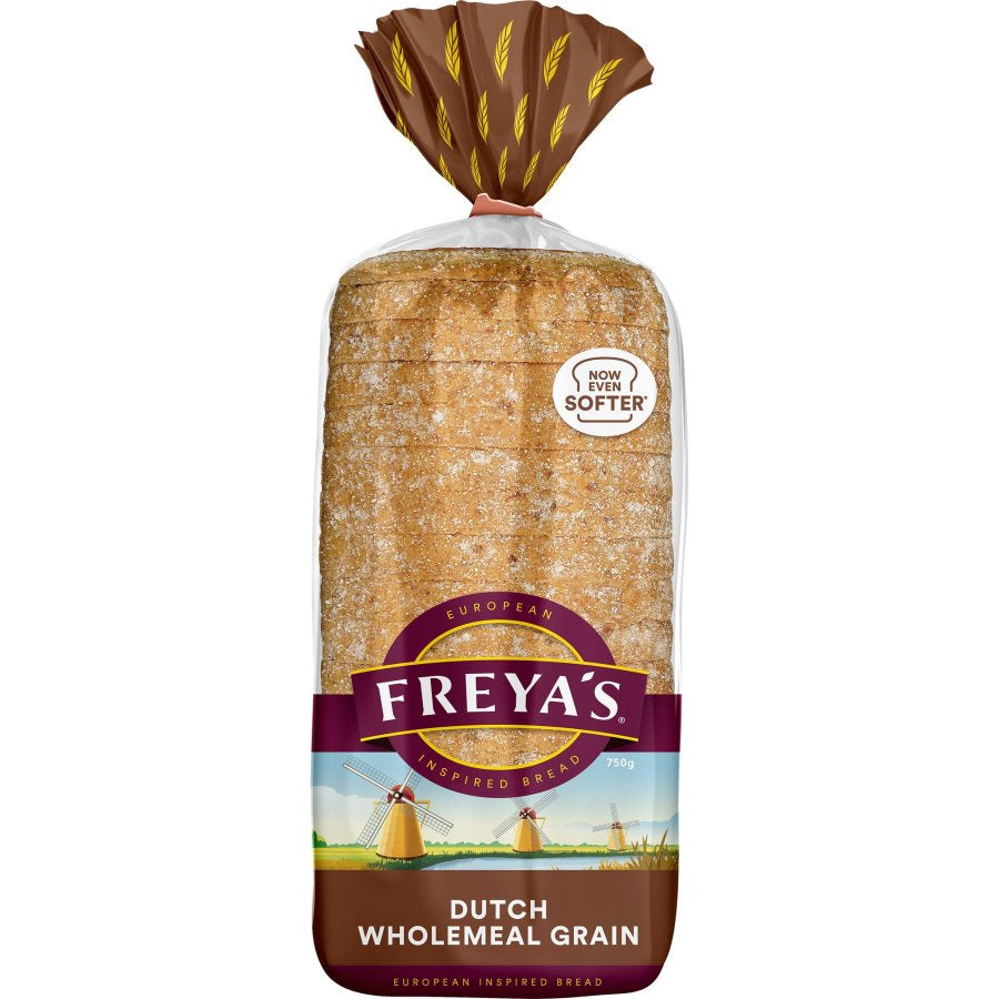 Freyas Wholemeal Grain Toast Bread 750g