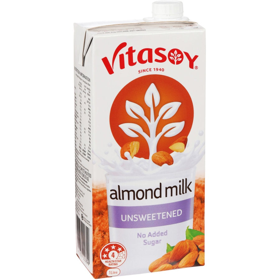 Vitasoy Almond Milk Unsweetenend 1L - REPLACED
