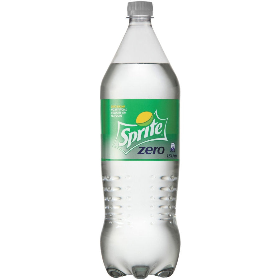 Sprite No Sugar Lemon Lime Soft Drink 1.5L
