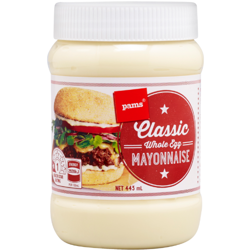 Pams Classic Whole Egg Mayo 445ml