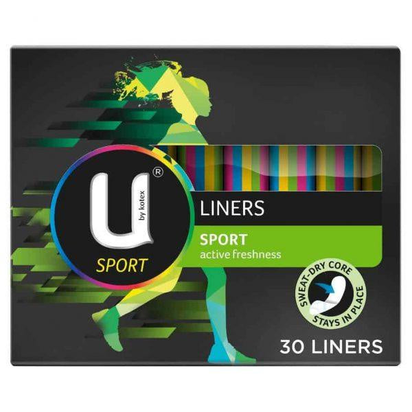 U by Kotex Protect Liners With Design 30pk