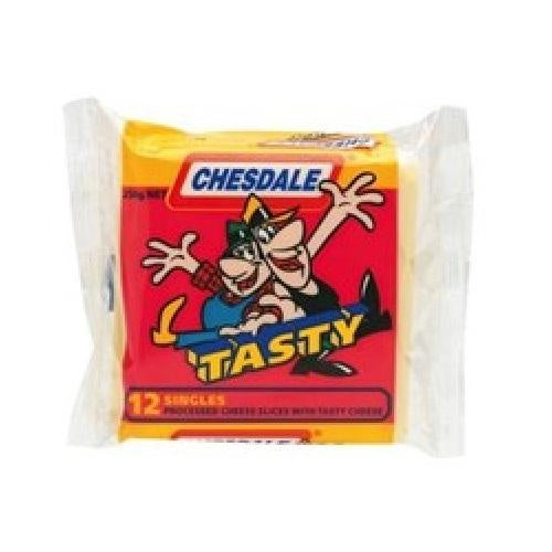 Chesdale Tasty Cheese Slices 250g