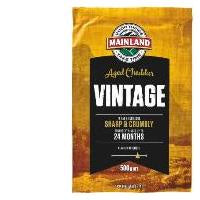 Mainland Vintage Cheddar Cheese Block 500g