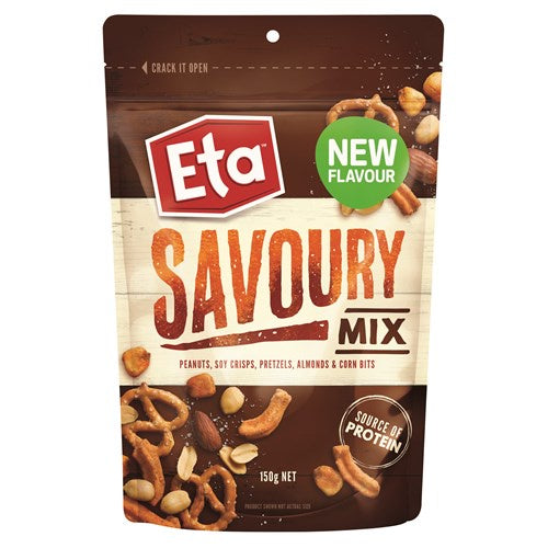 Eta Savoury Mix Snack Pouch 150g