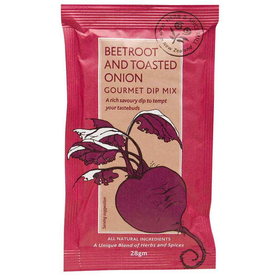 Herb & Spice Mill Dip Mix Beetroot & Toasted Onion 28g