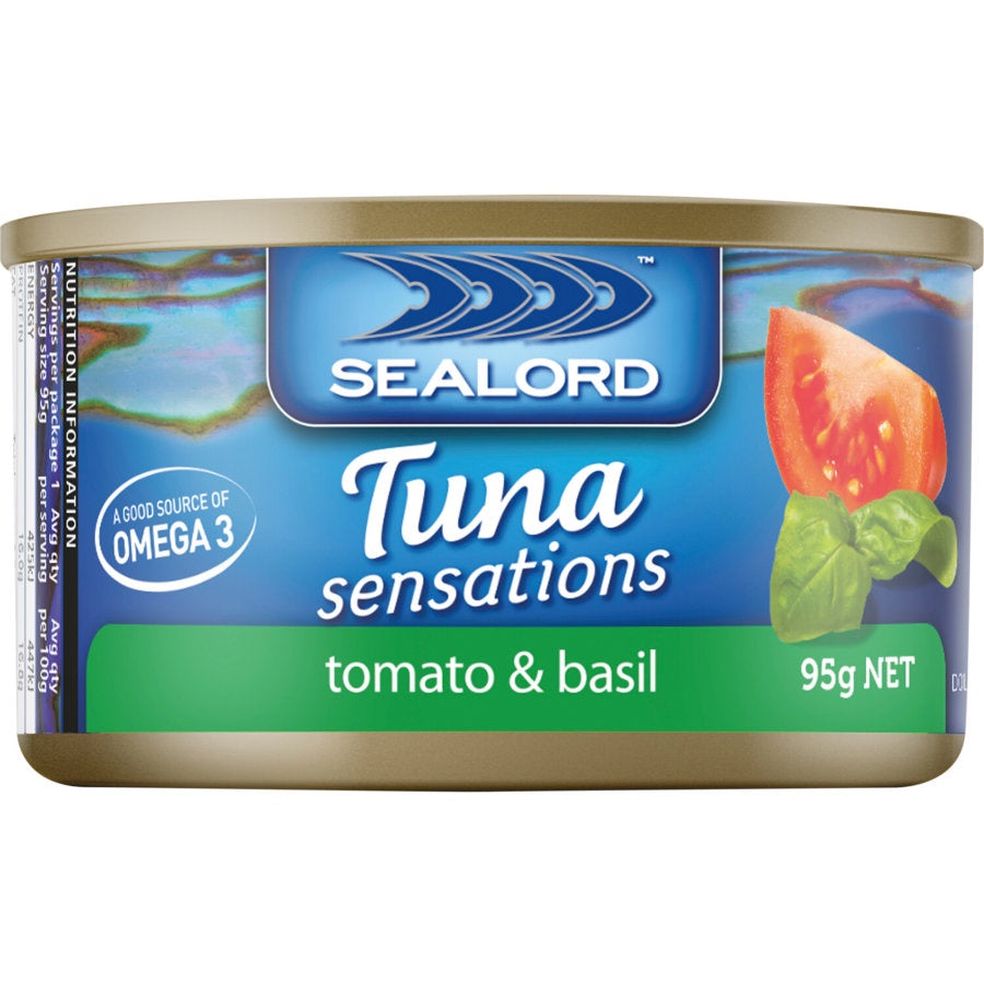 Sealord Tomato & Basil Tuna 95g