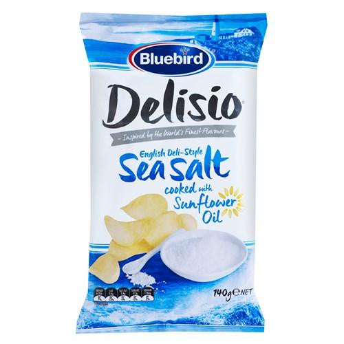 Delisio Sea Salt Potato Chips 140g