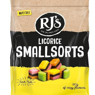 RJ's Licorice Smallsorts 180g