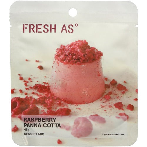 Fresh As Raspberry Panna Cotta