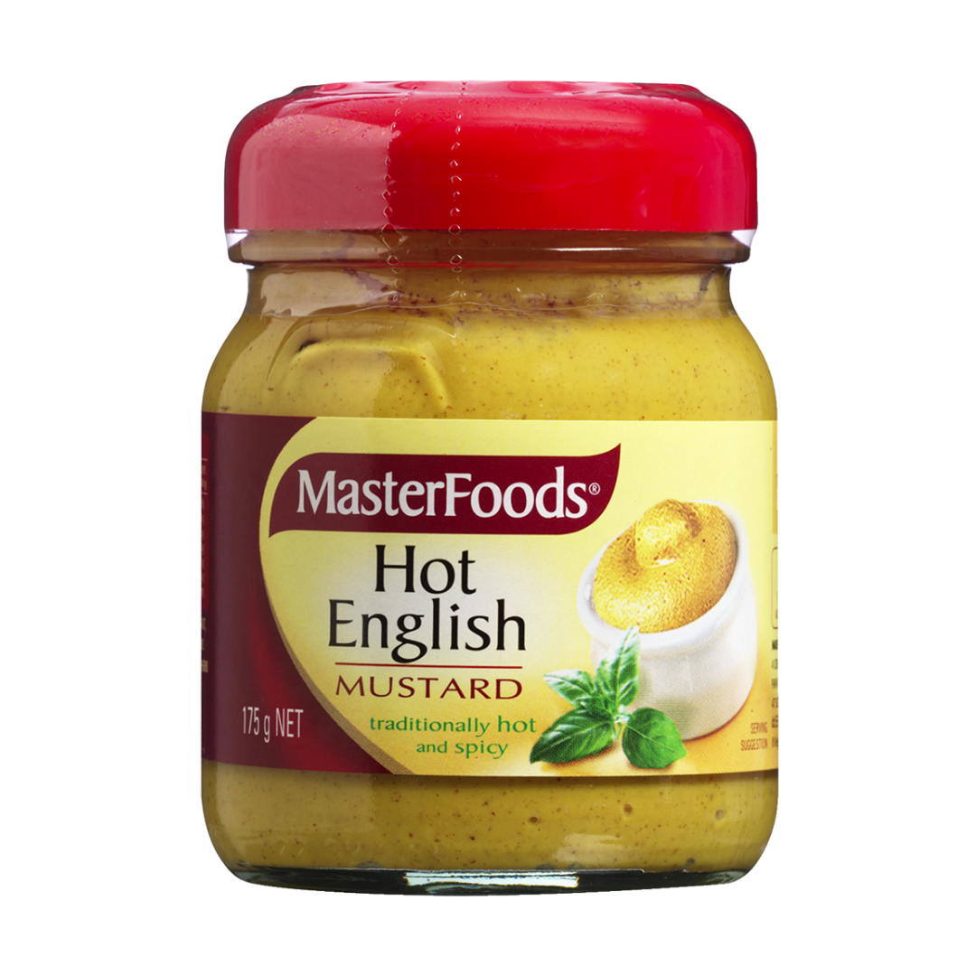 Masterfoods Mustard English Hot 175g
