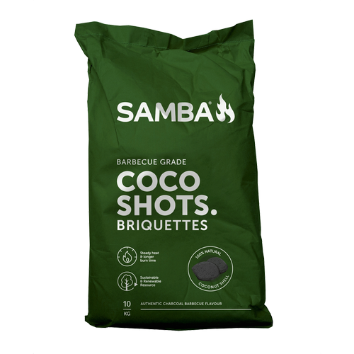 Samba Coco Shots Briquettes 10kg