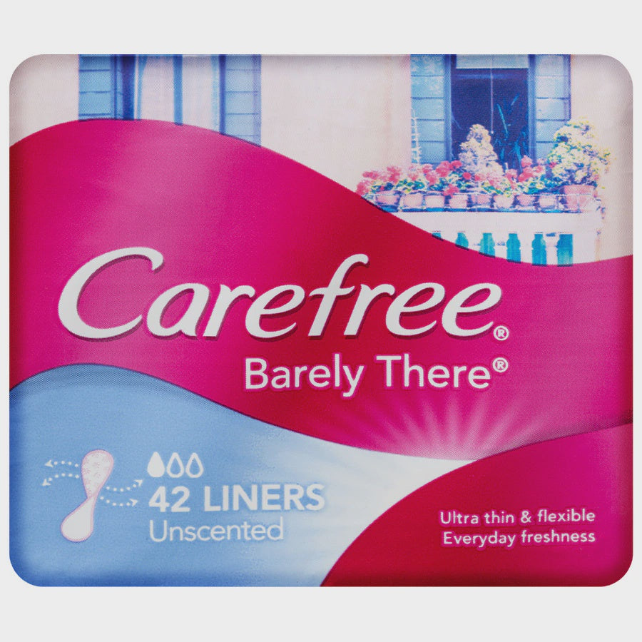 Carefree Barely There Panty Liners 42pk