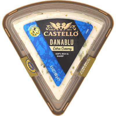 Castello Danish Blue Extra Creamy Cheese 100g DISCONTINUED