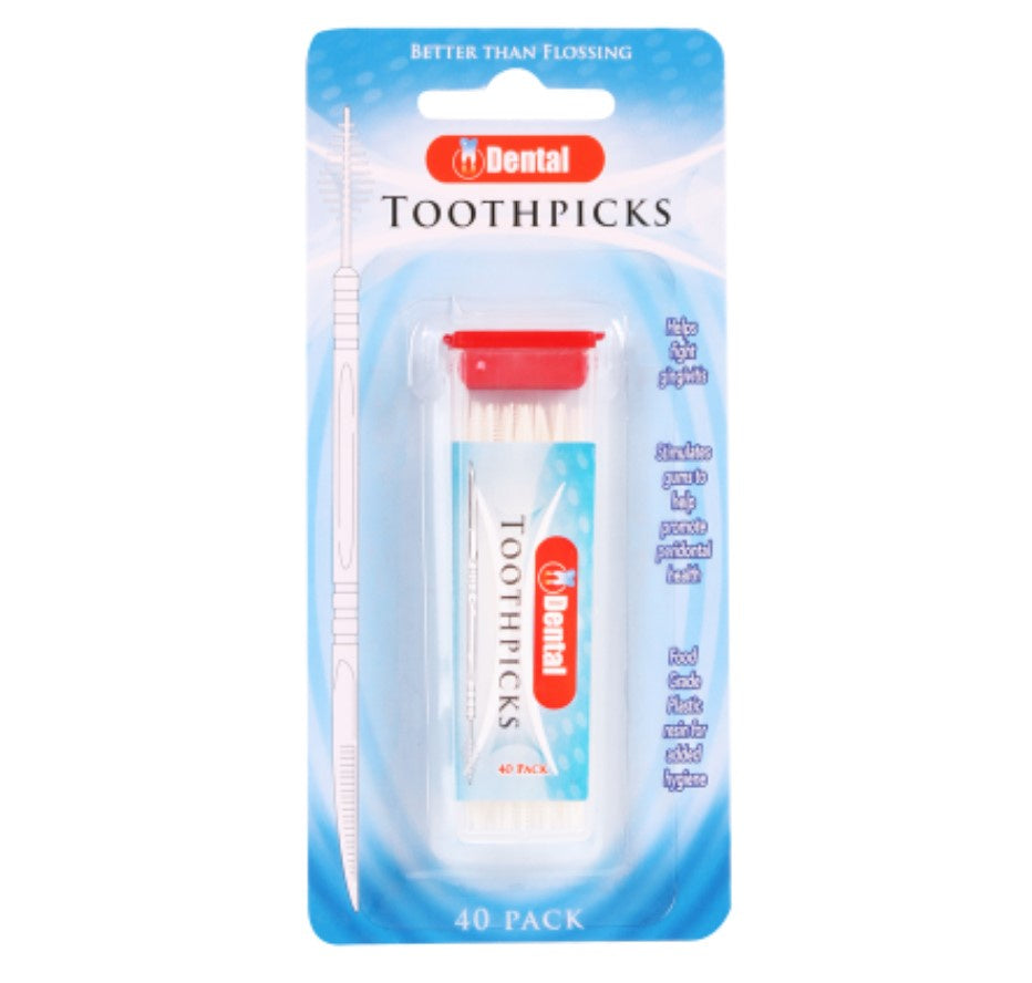Dental Toothpicks 40pk
