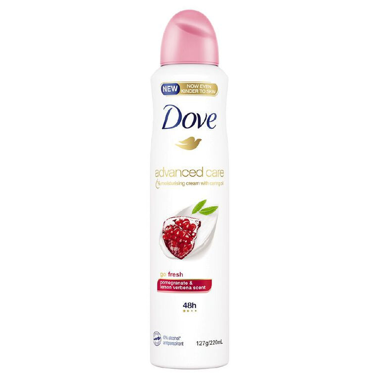 Dove Advance Care Go Fresh Pomegranate Antiperspirant 220ml Aerosol
