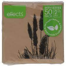 Effects Biodegradable Serviettes 50pk