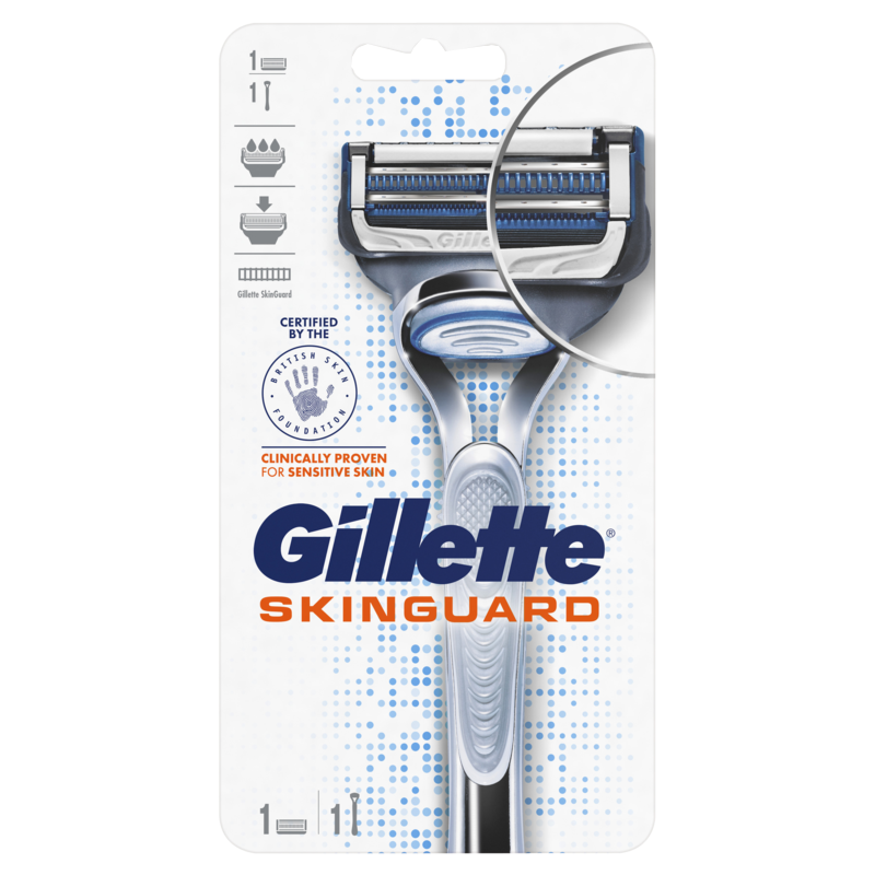 Gillette Skinguard 1 Handle + 2 Refill