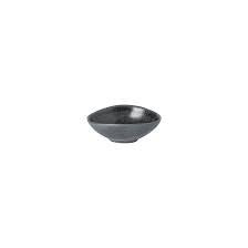 Livia Stoneware Charcoal Oval Bowl 10cm