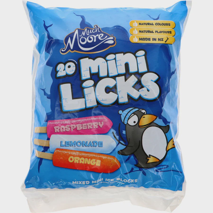 Much Moore Mini Licks mixed 20pk