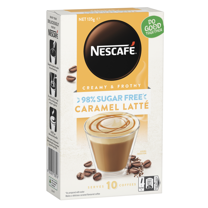Nescafe Coffee Mix Sachet Caramel 26pk