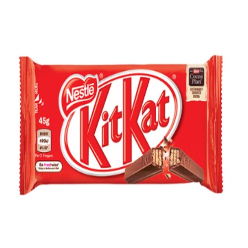 Nestle Kit Kat 4 Finger Chocolate Bar 45g
