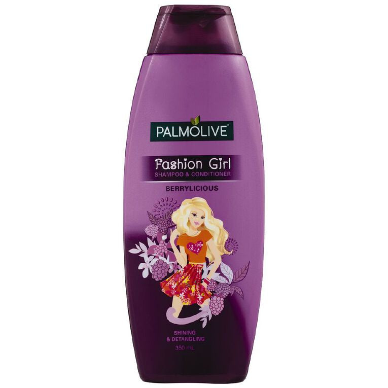 Palmolive Kids Fashion Girl 2n1 Shampoo Conditioner Berrylicious 350ml