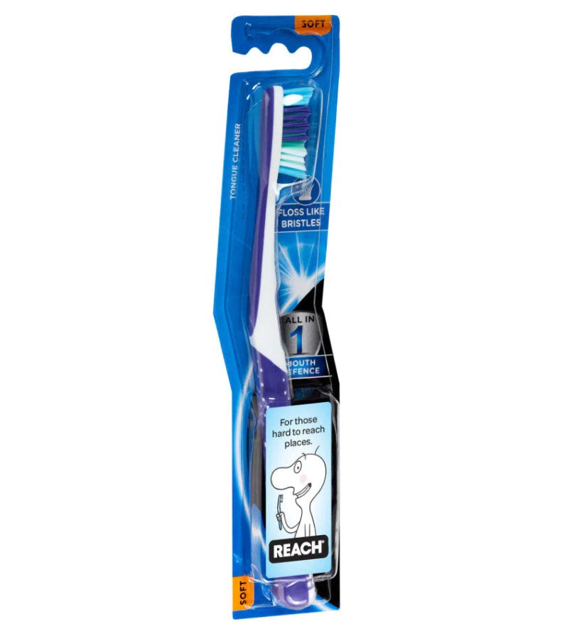 Reach Mouth Defence Toothbrush Soft 1pk