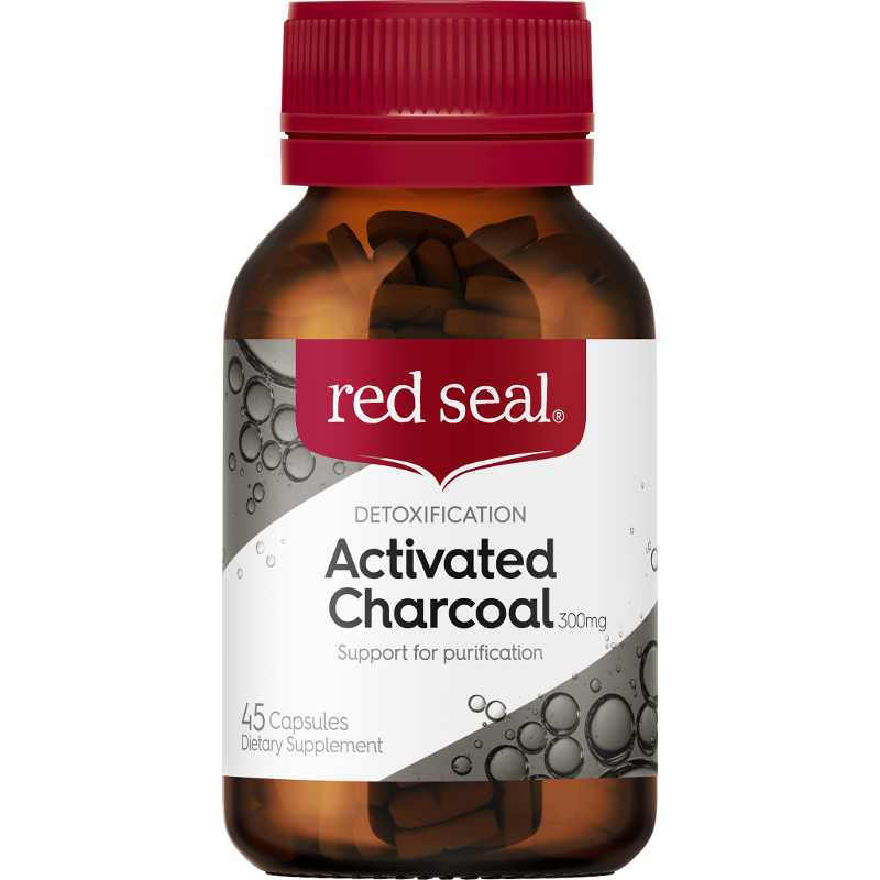 Red Seal Activated Charcoal caps 45pk