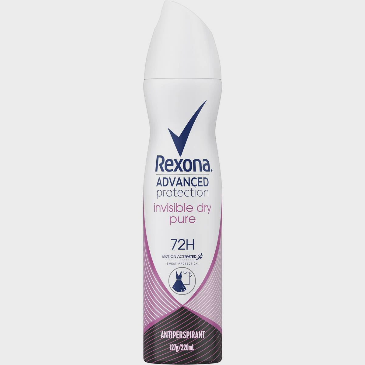 Rexona Advanced Protection Invisible Dry Pure Aerosol 220ml