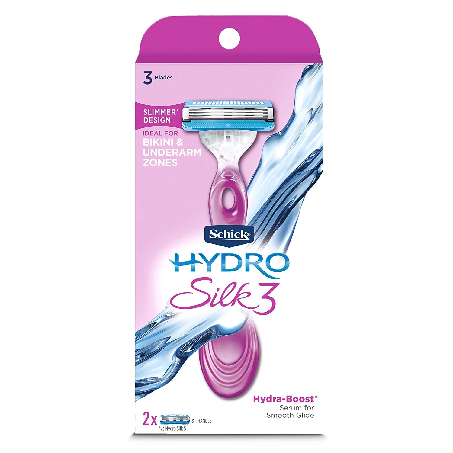 Schick Women Hydro Silk Kit plus 2 Blades