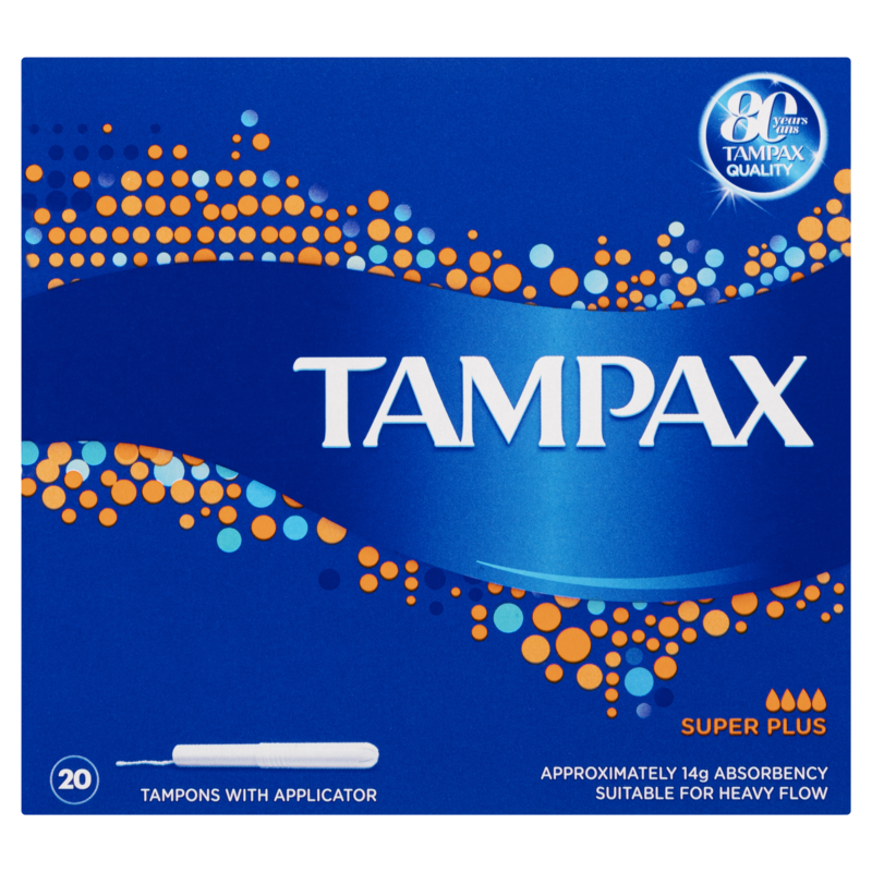 Tampax Tampons Super Plus 20pk