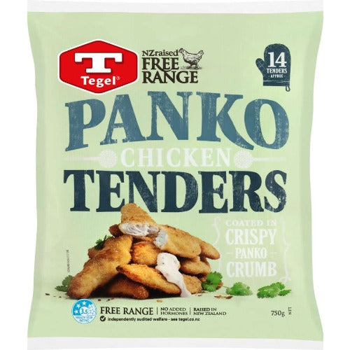 Tegel Frozen Free Range Panko Chicken Tenders 1kg