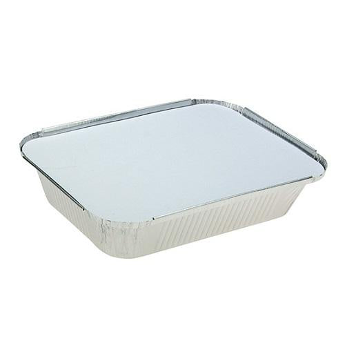 Tinfoil Dish Family 320x260x44 with Lid 5pk