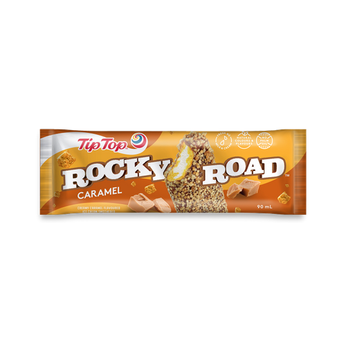 Tip Top Rocky Road Caramel Ice Block 90ml