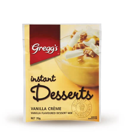 Greggs Instant Desserts Vanilla Creme 70g