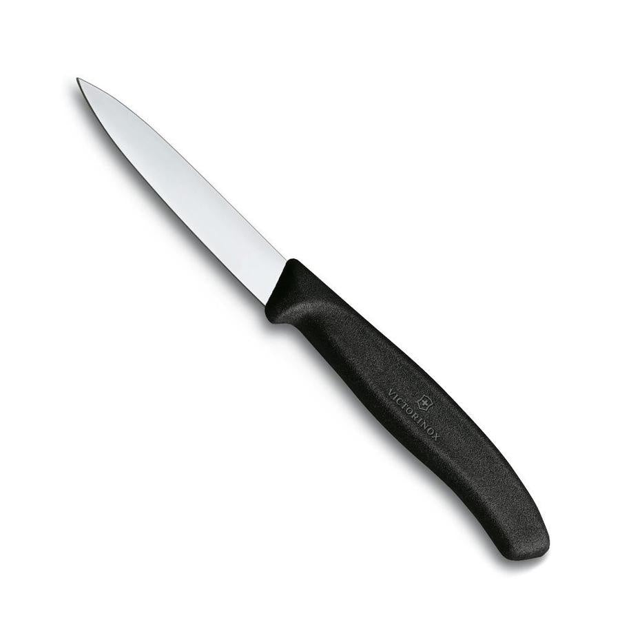 Victorinox Paring Knife Straight Black 10cm 6.7703