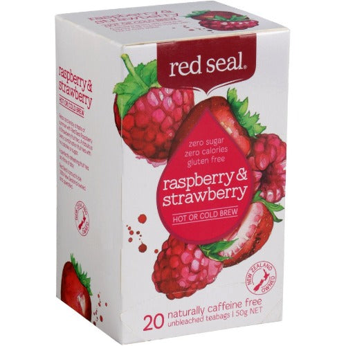Red Seal Hot & Cold Tea Raspberry & Strawberry 20pk