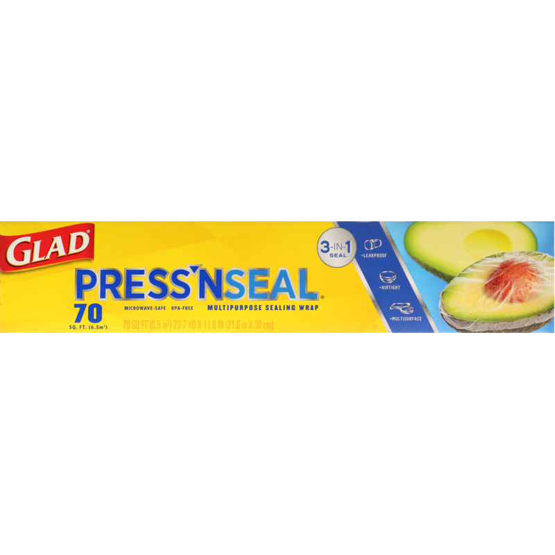 Glad Wrap Press N Seal Foodwrap Dispenser 21.6m x 300mm
