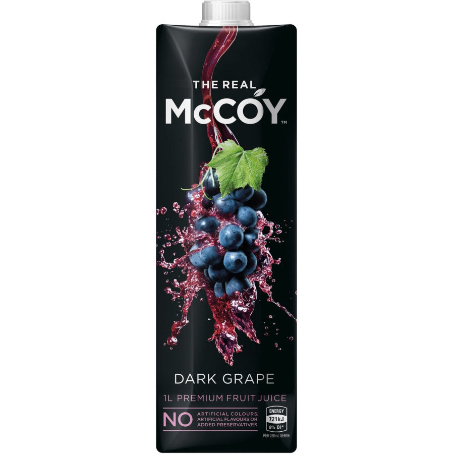 McCoy Premium Dark Grape Fruit Drink 1L