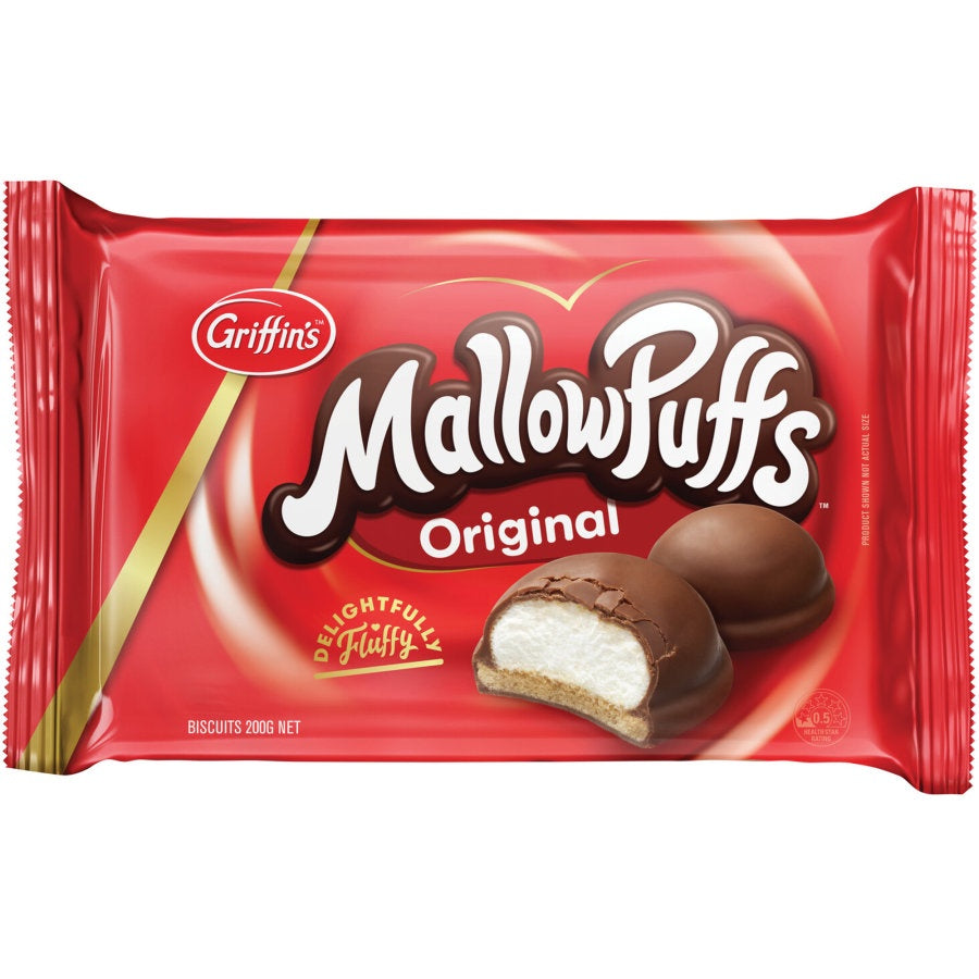 Griffins Mallowpuffs Chocolate Biscuits 200g