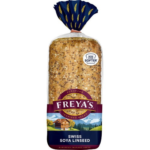 Freyas Soy & Linseed Toast Bread 750g
