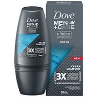 Dove Men + Care Clinical Cream Clean Comfort 3X Stronger 45ml