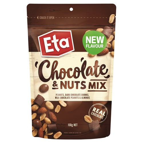 Eta Chocolate & Nuts Mix Pouch 150g