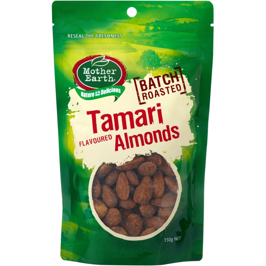 Mother Earth Nutty Sensations Tamari Almonds 140g